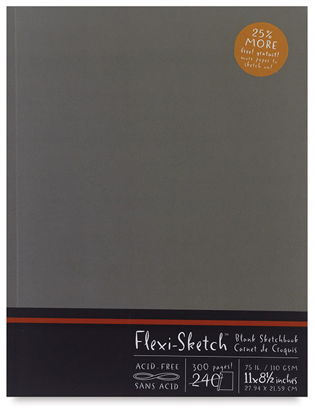 Flexi-Sketch Book, Asphalt