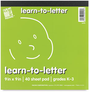 Learn-to-Letter, 20 Sheet Pad (Lined)