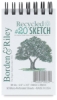 #20 Recycled Sketch Pad, 50 Sheets
