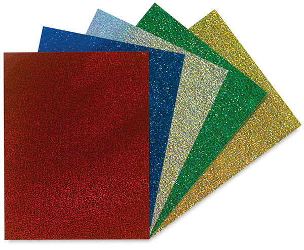 Sparkle Holographic Self-Adhesive Paper