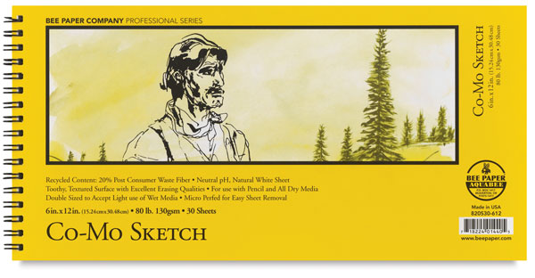 Co-Mo Sketch Pad, 6" &times; 12"