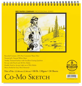 Co-Mo Sketch Pad, 9" &times; 9"