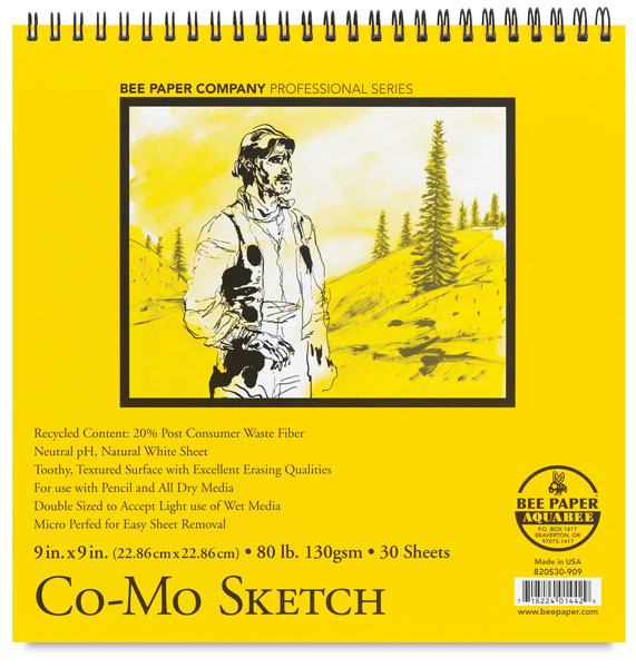 Co-Mo Sketch Pad, 9" &times; 9"
