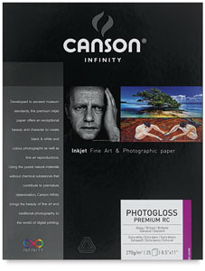 Photogloss Premium Resin Coated Art Paper, Pkg of 25