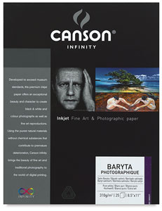 Baryta Photographique, Pkg of 25 Baryta Photographique, Pkg of 25