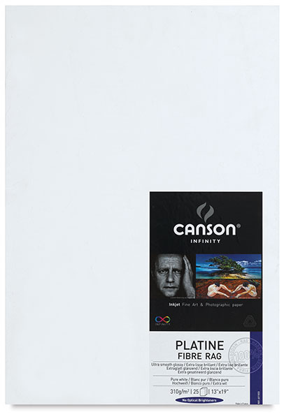 Platine Fibre Rag, Pkg of 25