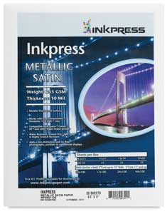 Inkpress Metallic Satin, Pkg of 20