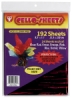 Cello Sheets, Pkg of 192