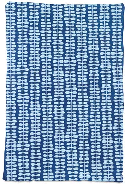 Coffee Bean (White and Blue)