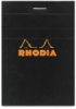 Rhodia Staplebound Black Notepads