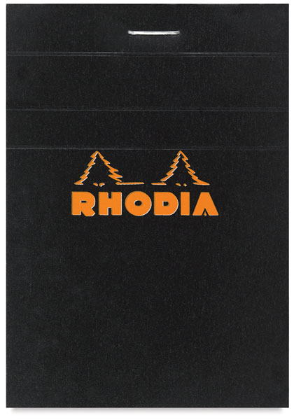 Staplebound Black Notepad