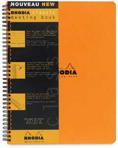 Meeting Book, Orange