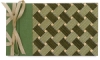 Ribbon Bound Album, Small, Green/Black