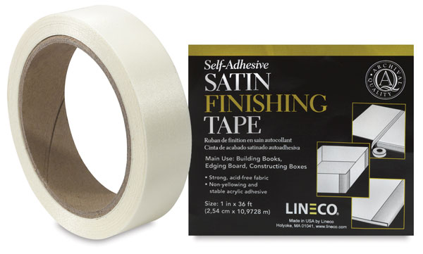 Satin Cloth Tape, Ivory