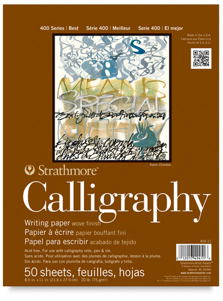 Calligraphy Pad, 50 Sheets