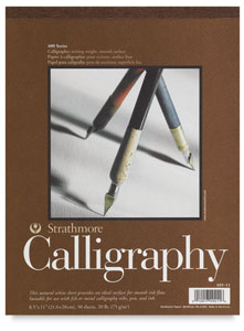 Calligraphy Paper, 50-Sheet Pad