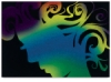 Sample Artwork, Multicolor Scratchboard