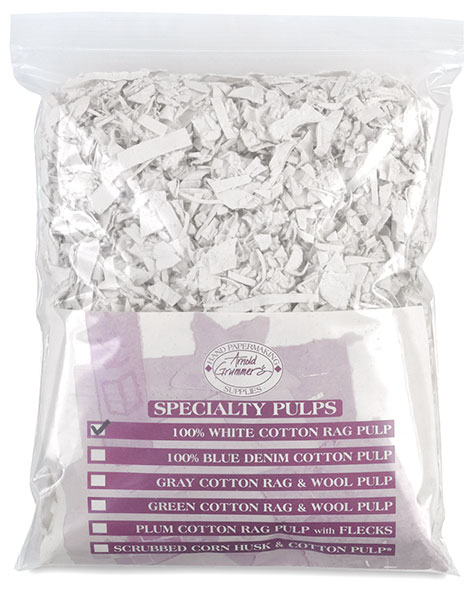 White 100% Cotton Rag