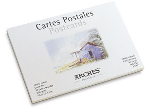 Watercolor Postcard Pad, 10 Sheets Watercolor Postcard Pad, 10 Sheets
