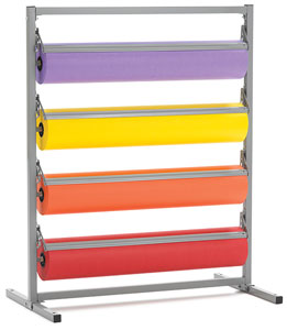 Standing Paper Rack, 4-Roll Unit