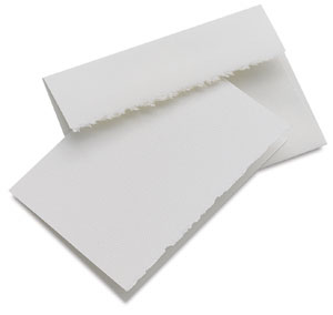 Announcement, Box of 10 (Fluorescent White/White)