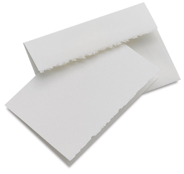 Announcement, Box of 10 (Fluorescent White/White)