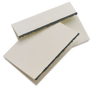 Announcement, Box of 10 (White/Black)
