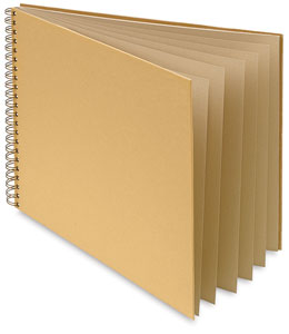 Brown Kraft Cover with Oatmeal Pages