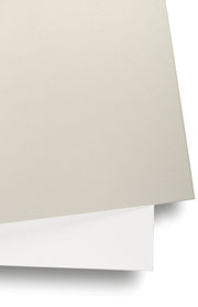 Crescent Decorative Matboard, White and Off-White