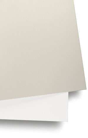 Crescent Decorative Matboard, White and Off-White