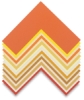Crescent Decorative Matboard, Yellows&nbsp;and&nbsp;Oranges