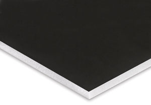 Black Foamboard (White Core)