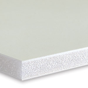 Foamboard, White with White Core