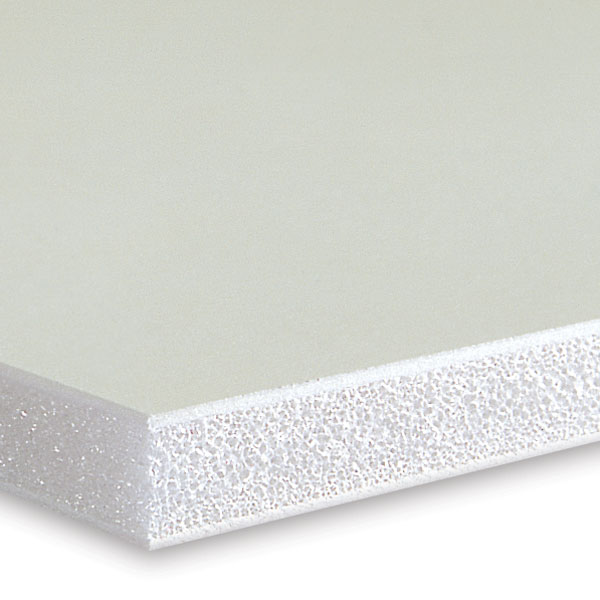 Foamboard, White with White Core