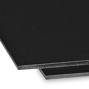 Foamboard, Black with Black Core Foamboard, Black with Black Core