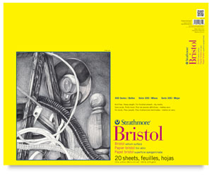 Vellum Bristol Pad, 20 sheets 19" × 24"