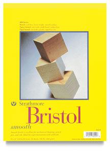 300 Series Bristol Board Pad