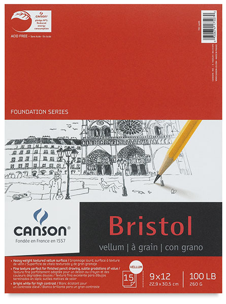 Bristol Pad, Vellum Finish