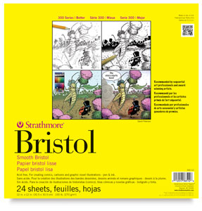 300 Series Bristol, 24-Sheet Pad