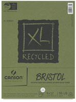 Canson XL Recycled Bristol Pads