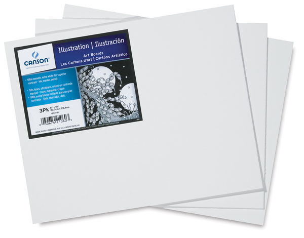 Illustration Art Board, Pkg of 3