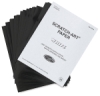 Scratch Art Paper, Pkg of 60 Sheets, Solid Colors