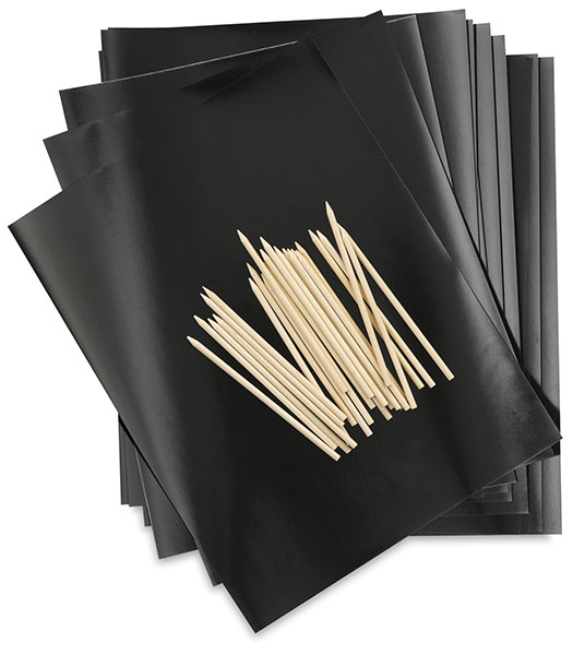 Scratch Art Paper Kit