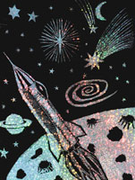 Scratch-Art Scratch and Sparkle Board