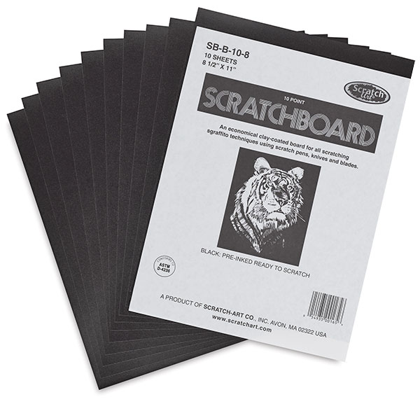 ScratchArt Scratchboard BLICK art materials