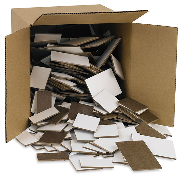 Stampbords, Assorted Sizes, 10&nbsp;lb Box