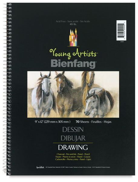 12" &times; 9", 70 Sheets