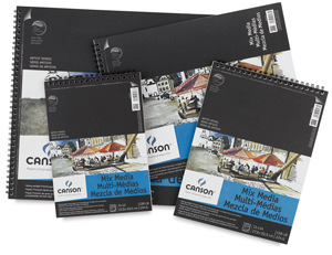 Wirebound Mix Media Pad, 20 Sheets