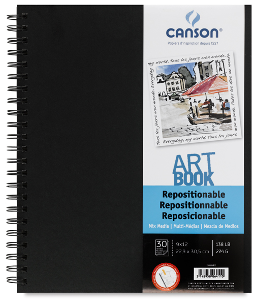 Mixed Media Repostionable Art Books