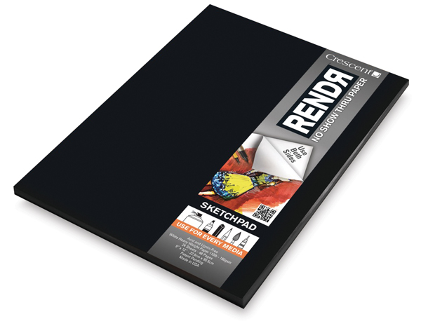 RendR No Show Thru Paper, Tapebound Pad